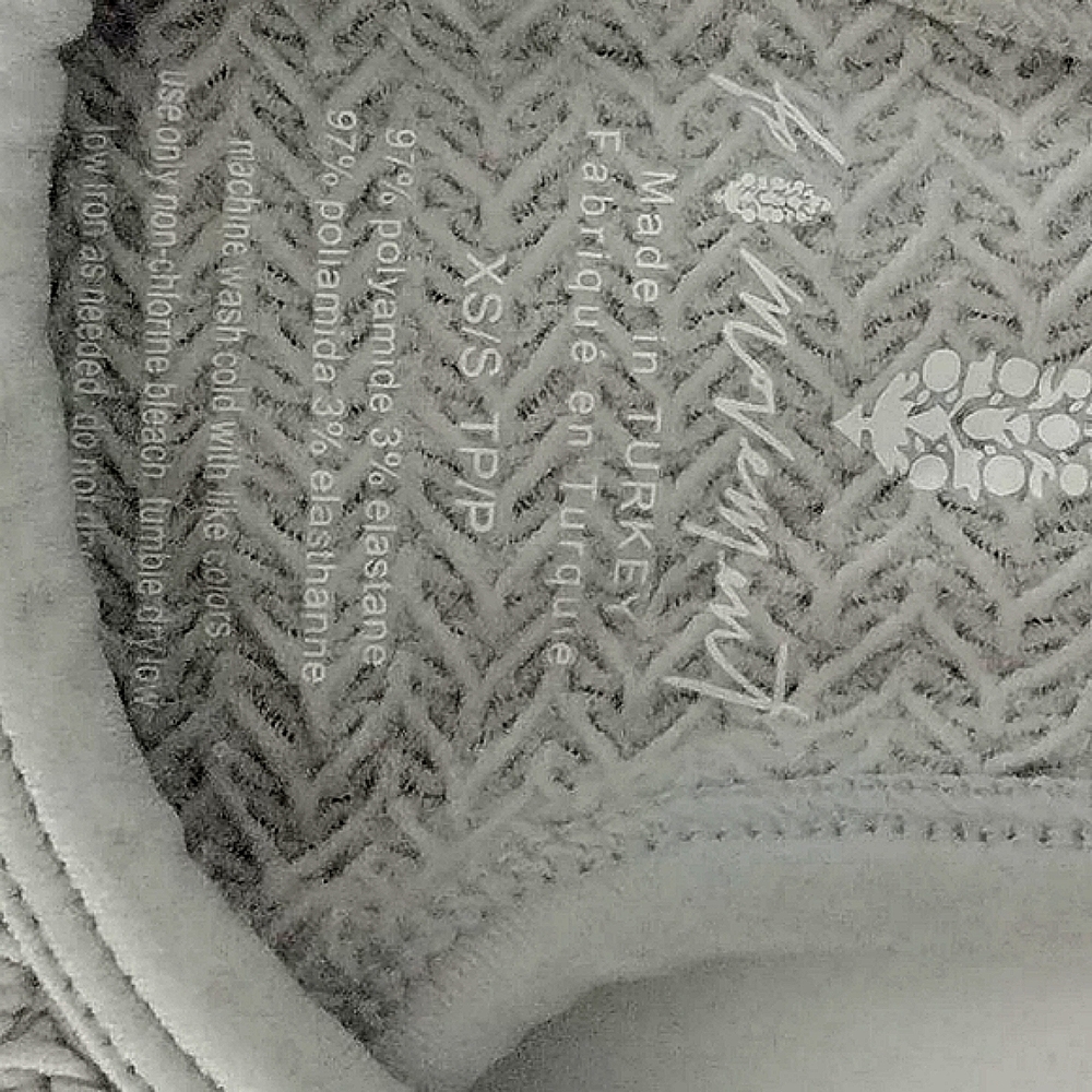 Free People Waffle Ice Grey Tank Top - Picture 4 of 4